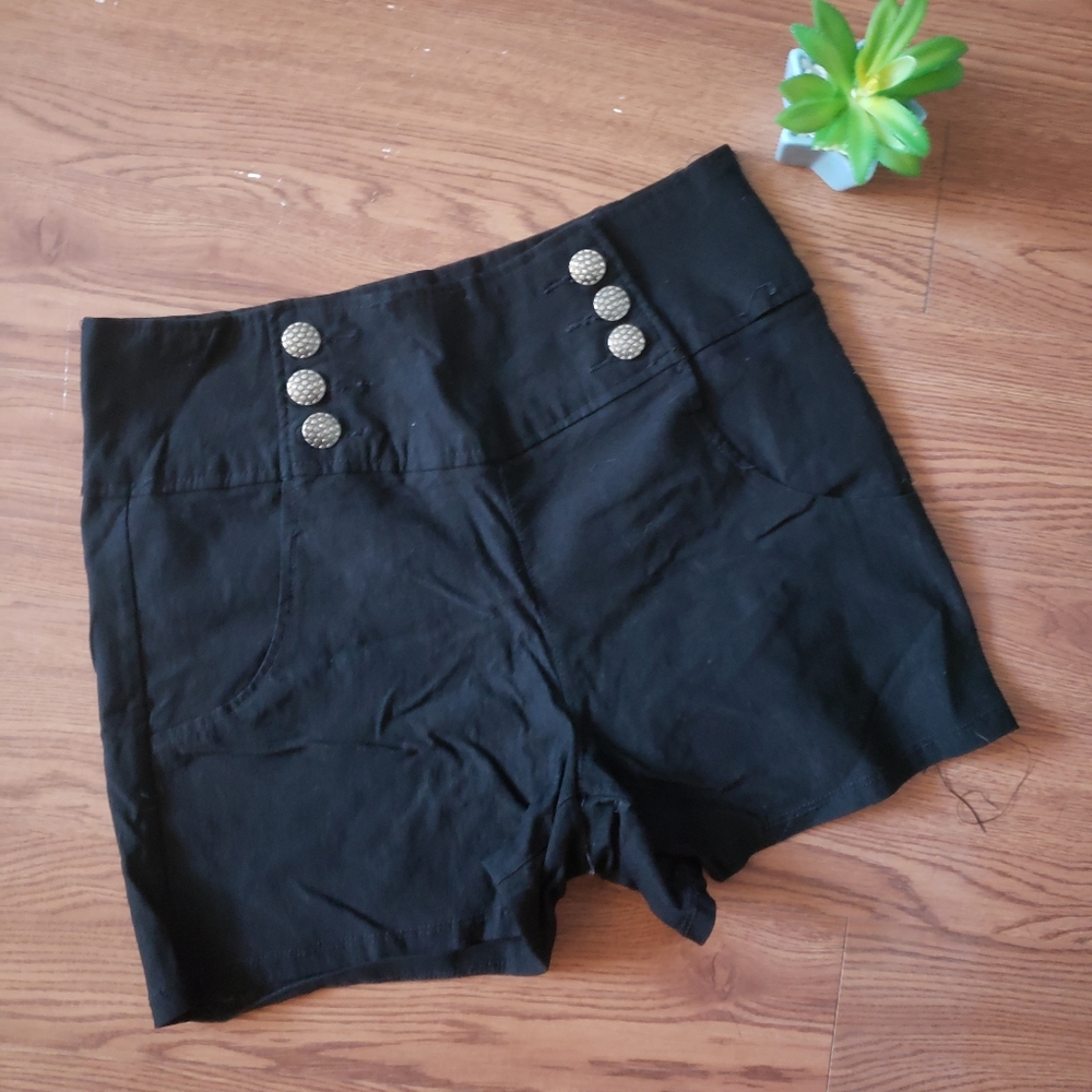 J&K black shorts. Size L